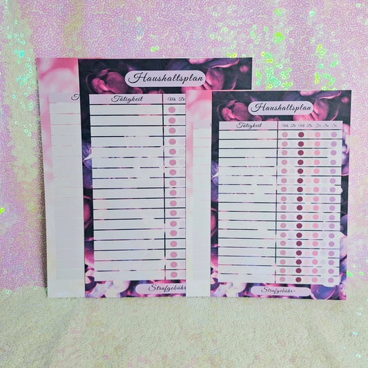 🖤 Haushaltsplan 🖤