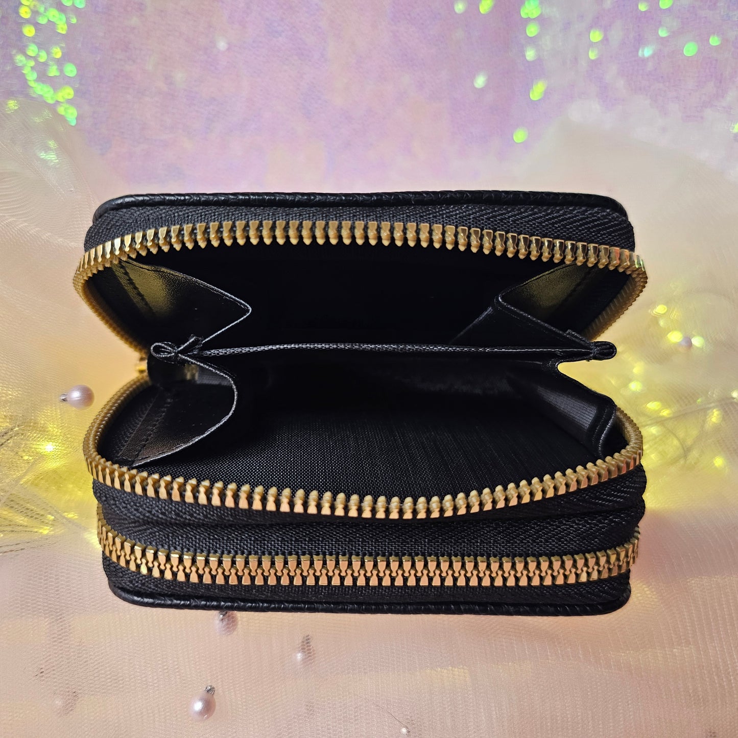 🖤 Doppelfach Budget Geldbeutel 🖤
